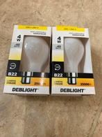 2 LED-lampen B22 base Warm licht 2700k Nieuw, Ophalen of Verzenden, Nieuw