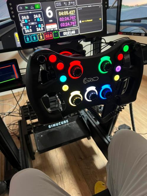 Grid mpx steering wheel, Computers en Software, Joysticks, Zo goed als nieuw, Ophalen
