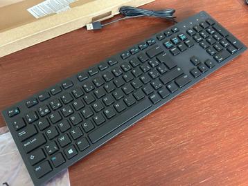 Nieuw Dell bekabeld toetsenbord - Belgisch (AZERTY) - zwart beschikbaar voor biedingen