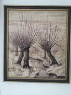 Schilderij met knotwilgen - G. Lequy, Ophalen