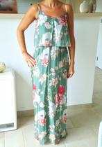 Prachtig lang voile kleed - bloemen, Lola & Liza, Ophalen of Verzenden, Nieuw, Maat 36 (S)