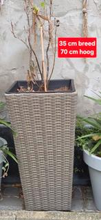 4 hoge plantenbakken, Tuin en Terras, Ophalen, Zo goed als nieuw