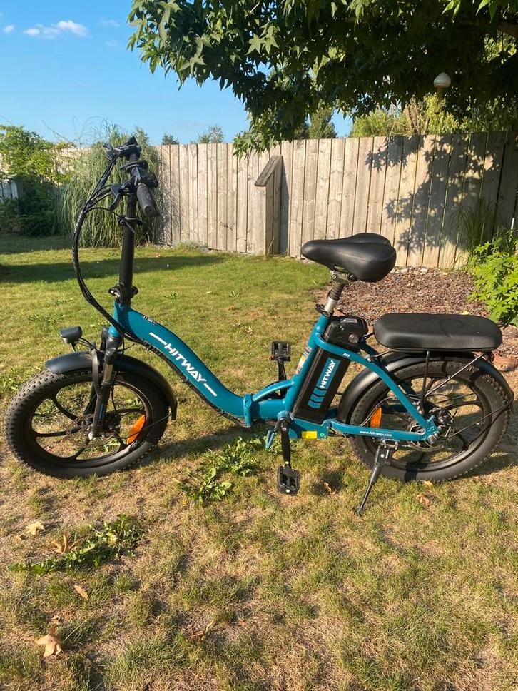 Elektrische fiets Hitway BK6, Fietsen en Brommers, Elektrische fietsen, Zo goed als nieuw, Overige merken, 30 tot 50 km per accu