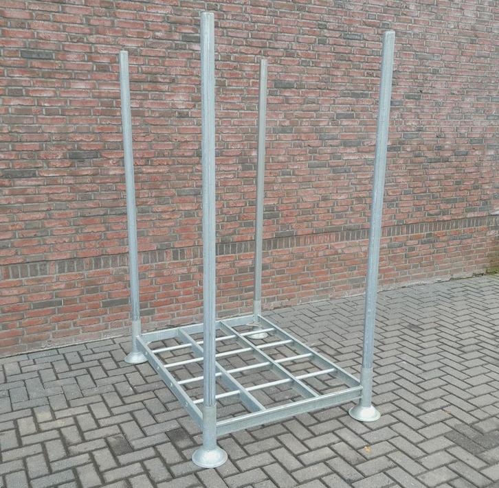 Verzinkte Stapelrekken Klein & Groot, Bricolage & Construction, Métaux, Comme neuf, Fer, Enlèvement