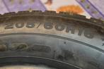 4 pneus hiver 205/60R16 DUNLOP WINTER SPORT 5., Ophalen, Gebruikt, 16 inch, Band(en)