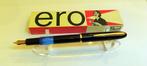 ERO pen - 18kt gouden EF fontein - Vintage - pistonpen, Overige merken, Nieuw, Met doosje, Ophalen of Verzenden
