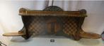 Étagère murale en bois antique - 95x35x13, Maison & Meubles, Enlèvement ou Envoi, Utilisé