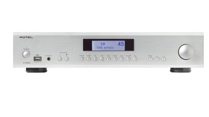 Amplificateur Hi-Fi Rotel A14 MK2 Argent,  NEW, garantie!, Audio, Tv en Foto, Versterkers en Ontvangers, Nieuw, Ophalen