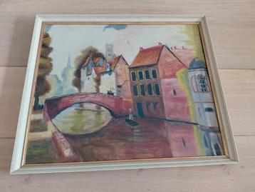 schilderij Brugge beschikbaar voor biedingen