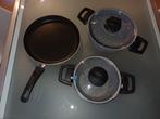 Set potten en pannen met deksel, Huis en Inrichting, Ophalen of Verzenden, Zo goed als nieuw