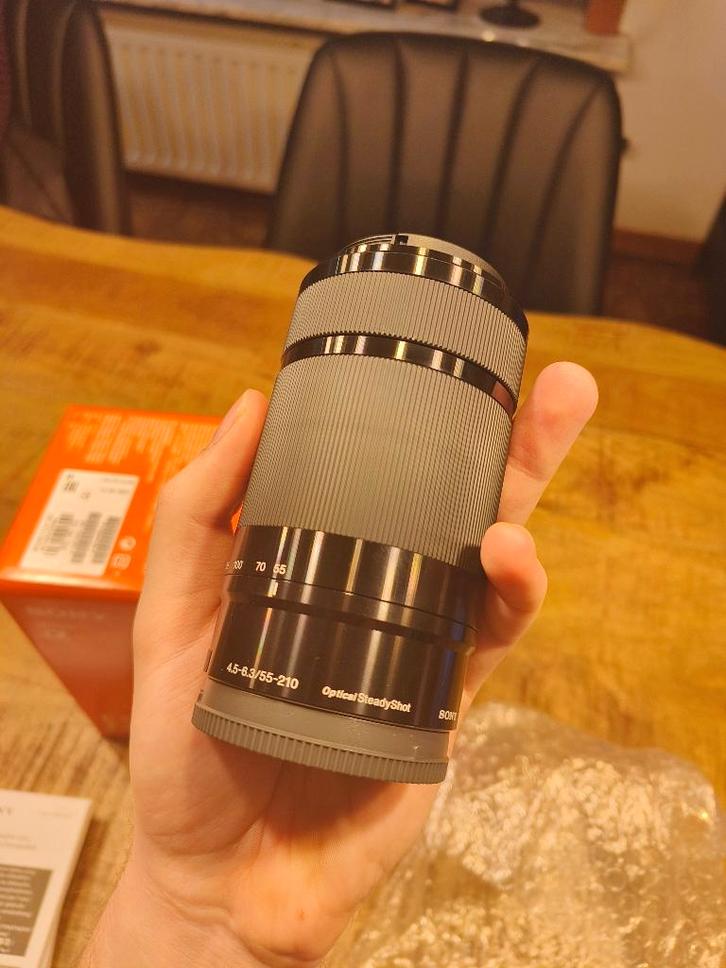 Sony E 55-210mm f/4.5-6.3 OSS, TV, Hi-fi & Vidéo, Photo | Lentilles & Objectifs, Neuf, Téléobjectif, Zoom, Enlèvement