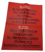 flyer de lancement de la Seconde Guerre mondiale américaine, Envoi