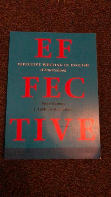 Effective Writing in English beschikbaar voor biedingen