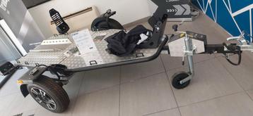 Remorque basculante et pliante pour 1 ou 2 motos, Autos : Divers, Remorques, Enlèvement, Neuf