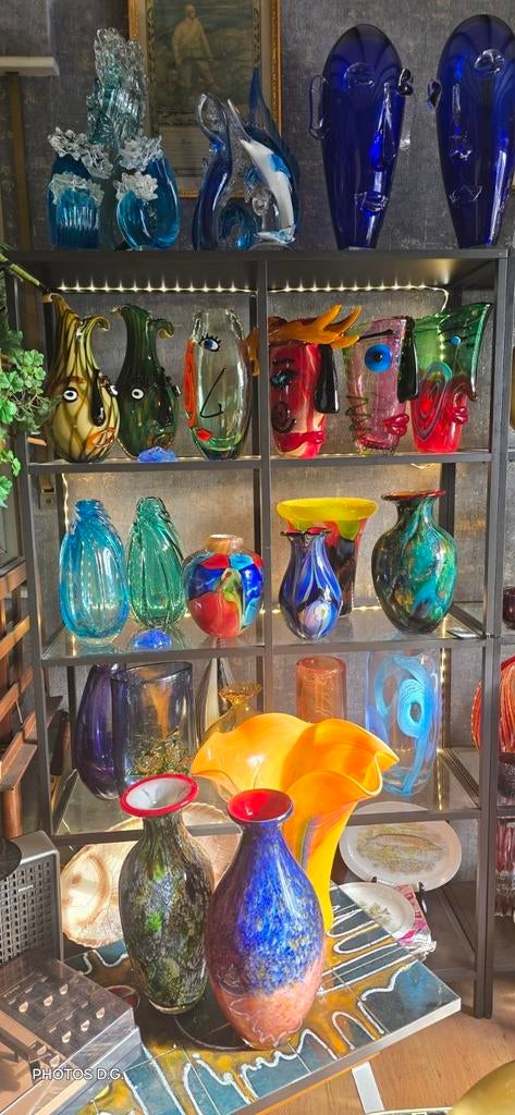 Collection de vases et verreries prix sur demandes, Ophalen of Verzenden