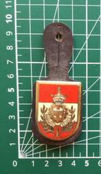 Borstzakhanger 34: Log C LM, Verzamelen, Militaria | Algemeen, Verzenden, Landmacht, Embleem of Badge