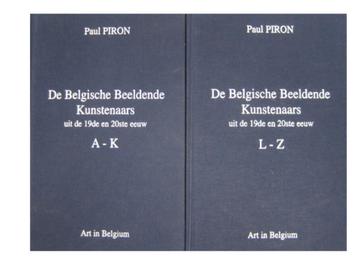 Piron Lexicon  Belgische Kunstenaars  2 Delen beschikbaar voor biedingen