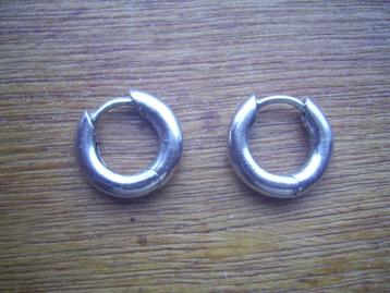2 paires de boucles d'oreilles en argent 925 ti sento beschikbaar voor biedingen