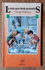 Boek - Georges Simenon - La rue aux trois poussins, Boeken, Fictie, Georges Simenon, Ophalen of Verzenden, Zo goed als nieuw