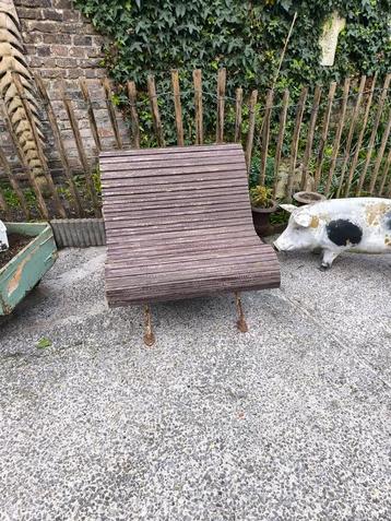 Banc de jardin ancien spécial, Enlèvement