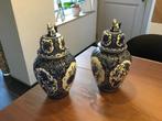2 vases Boch Delfts, Antiquités & Art, Antiquités | Vases