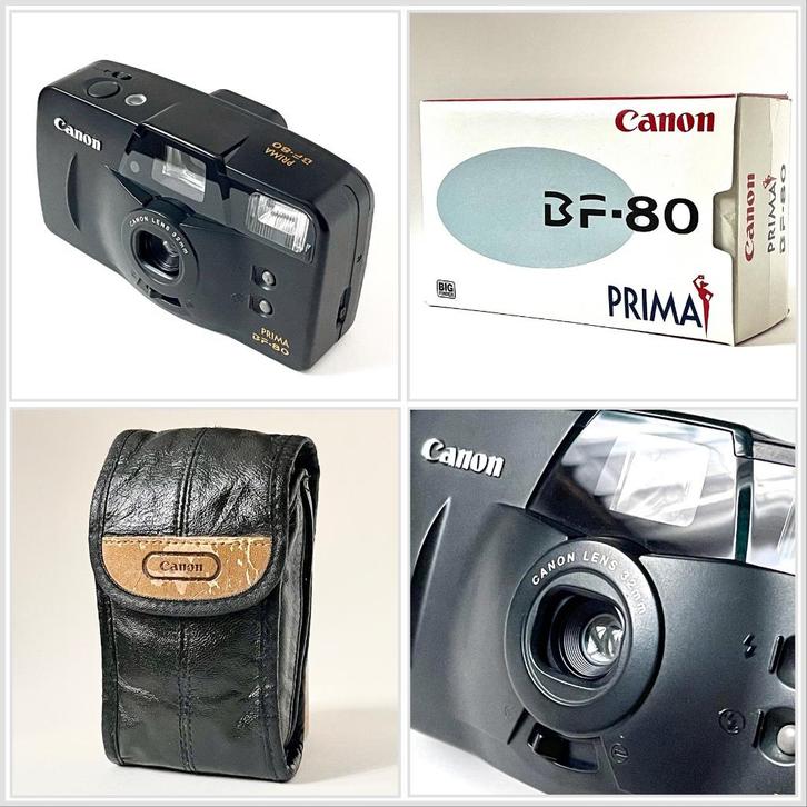 CANON PRIMA BF-80 32MM 6.7 - État neuf + pochette en cuite, Audio, Tv en Foto, Fotocamera's Analoog, Nieuw, Compact, Canon, Ophalen of Verzenden