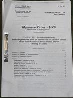 ABL - Militair reglement -Herleidingstabellen Brits en US, Ophalen of Verzenden