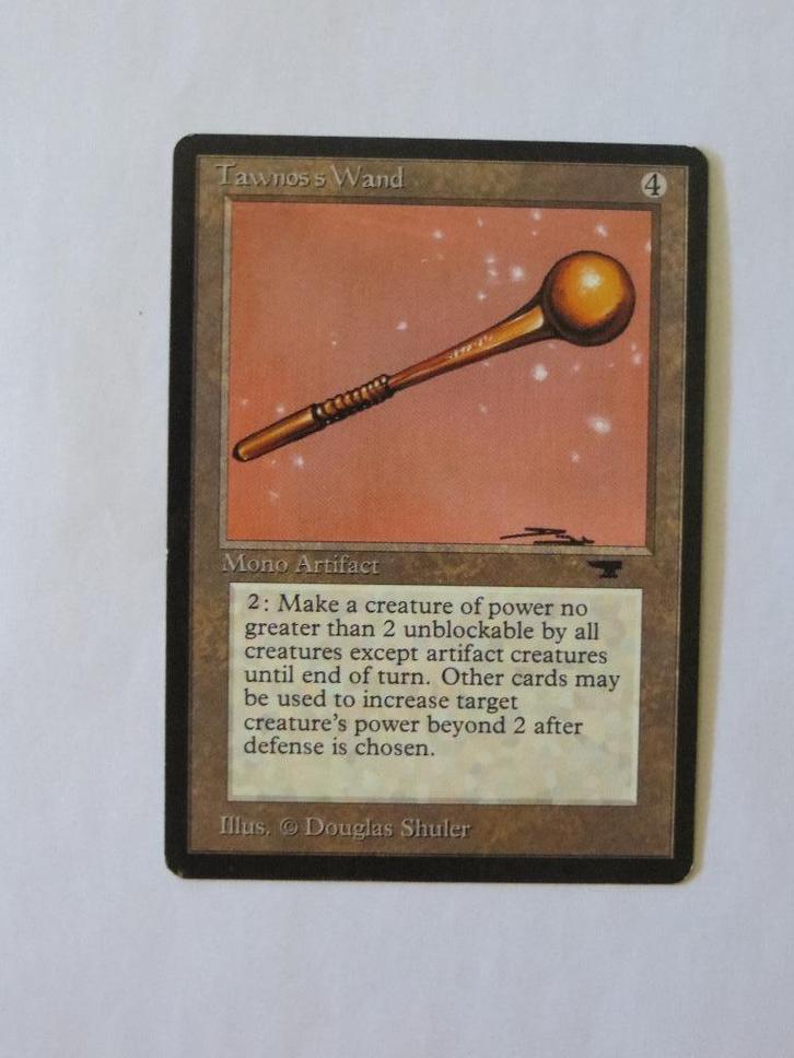 Tawnos's Wand- Antiquities - Magic The Gathering, Hobby en Vrije tijd, Verzamelkaartspellen | Magic the Gathering, Zo goed als nieuw