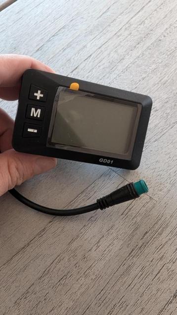 GD01 Elektrische Fiets LCD Display - Waterdicht - Nieuwstaat beschikbaar voor biedingen