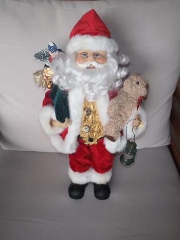 Decoratie van de kerstman beschikbaar voor biedingen