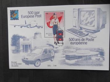 BL91 Europese post - Poste européenne MNH beschikbaar voor biedingen