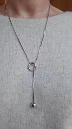 Ketting zilver, Silver necklace Christofle, Ophalen of Verzenden, Zo goed als nieuw, Zilver, Zilver