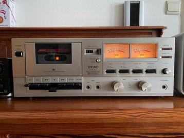 Teac A300 cassettedeck 3 koppen