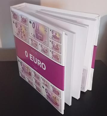 album de stock, billets souvenirs de 0 euros 