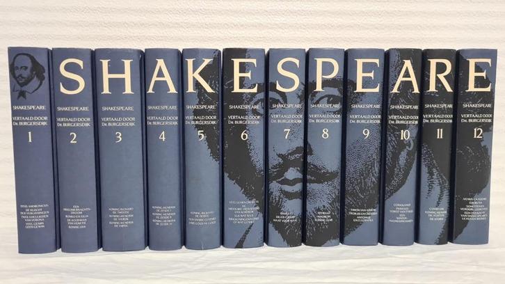 William Shakespeare, 12 delen, Spectrum B.v., 1983, Boeken, Literatuur, Gelezen, Nederland, Ophalen of Verzenden
