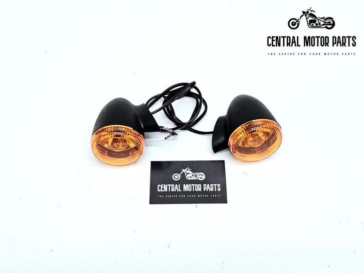 Set knipperlichten V-Rod- Sportster XR1200X 2002-2013, Motoren, Onderdelen | Harley-Davidson, Gebruikt, Ophalen of Verzenden