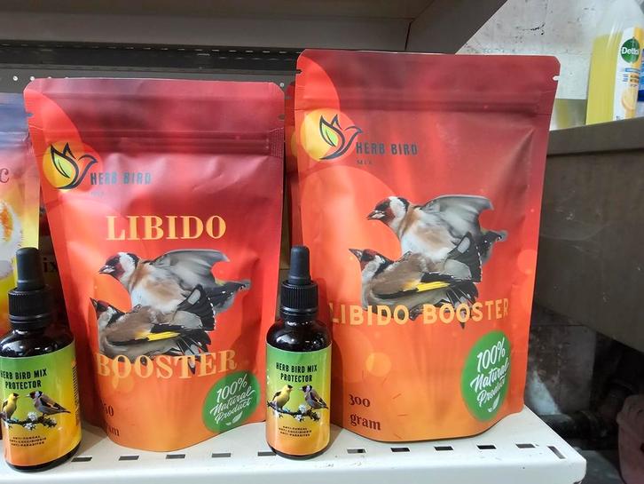 Libido Booster 250 gram herb bird mix, Dieren en Toebehoren, Dierenvoeding, Vogel, Ophalen