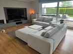 Salon OLTA (3.5zit + 3zit + pouf), Huis en Inrichting, Ophalen, Gebruikt, Stof, Modern