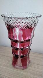 Vase en cristal Val St Lambert en excellent état., Antiquités & Art, Enlèvement ou Envoi