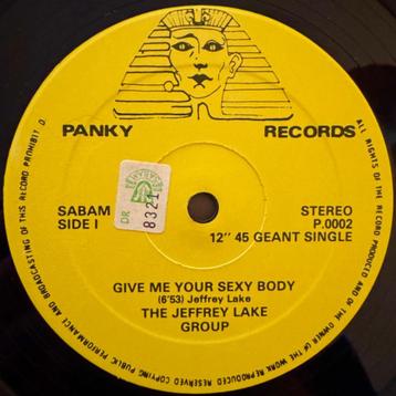 12" 45 RPM - THE JEFFREY LAKE GROUP  beschikbaar voor biedingen