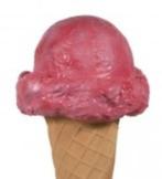 Crème glacée à la fraise - Hauteur 160 cm - Mobile, Collections, Marques & Objets publicitaires, Enlèvement ou Envoi, Neuf