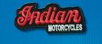 Écusson Indian Motorcycles, 99 x 43 mm, Motos, Neuf