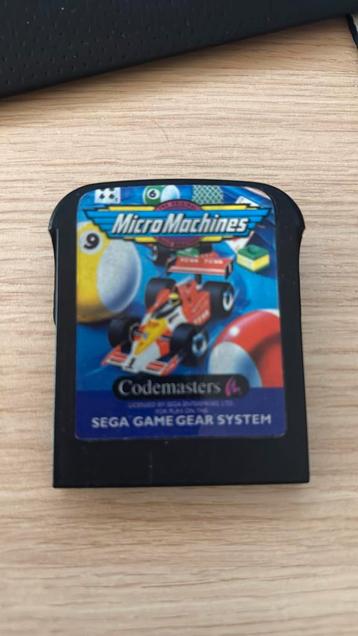 Game gear MicroMachines, Enlèvement ou Envoi, Comme neuf, Game Gear