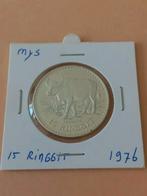 Maleisië 15 Rinngit 1976 tegen ZILVER SPOTPRIJS, Verzenden, Zuidoost-Azië, Losse munt