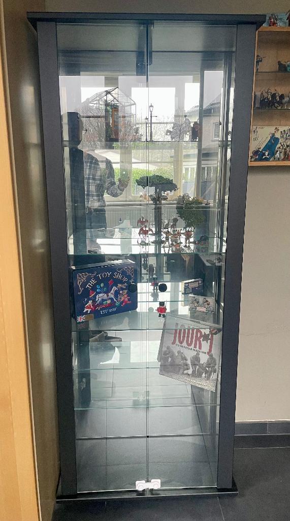 Vitrine kast, Huis en Inrichting, Kasten | Vitrinekasten, Gebruikt, Ophalen