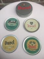 DUVEL DOOS MET RETRO ONDERZETTERS IN ZEER GOEDE STAAT, Ophalen of Verzenden, Zo goed als nieuw, Viltje(s), Duvel