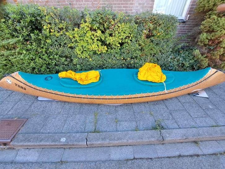 Gatz Yoho 2 in nieuwstaat, Watersport en Boten, Kano's, Zo goed als nieuw, Canadese kano of Open kano, Twee personen, Met peddels