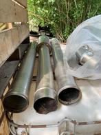 inox schouwbuizen, Ophalen of Verzenden, Gebruikt, Inox, Rechte buis