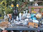 Mooi lot antiek brocante voor markt vazen biscuit koper glas, Diversen, Rommelmarktspullen, Ophalen, Gebruikt, Geen, Geen