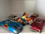 Lot vintage blikken speelgoed voertuigen, Ophalen of Verzenden